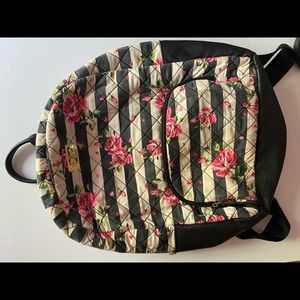 Floral Betsey Johnson Backpack